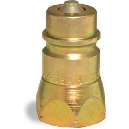 APACHE Apache Hydraulic Quick Coupler 39041060, 1/2" ISO Male Tip (Poppet) 1/2"FNPT 39041060